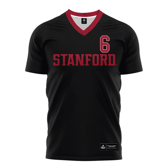 Stanford - NCAA Women's Soccer : Sophie Murdock - Black Soccer Jersey-0