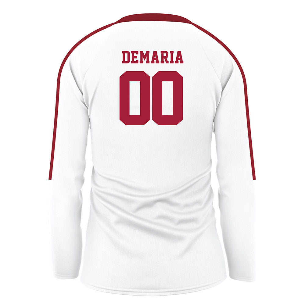 Stanford - NCAA Women's Volleyball : Kaci Demaria - White Volleyball Jersey-1