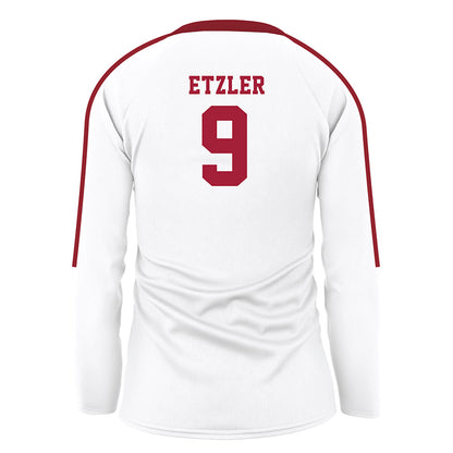 Stanford - NCAA Women's Volleyball : Spencer Etzler - White Volleyball Jersey-1