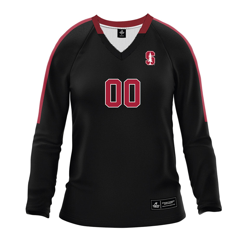 Stanford - NCAA Women's Volleyball : Kaci Demaria - Black Volleyball Jersey-0