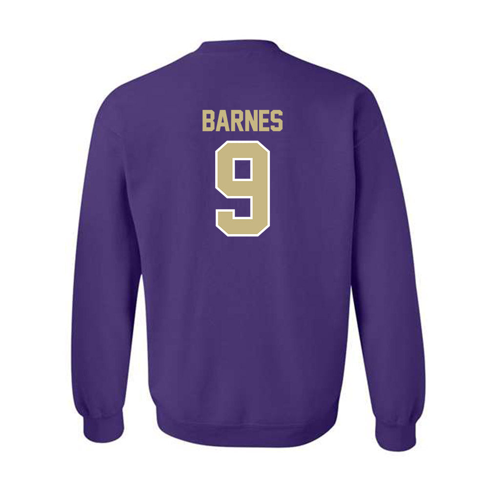 Albion - NCAA Football : LeAndre Barnes - Classic Shersey Crewneck Sweatshirt-1