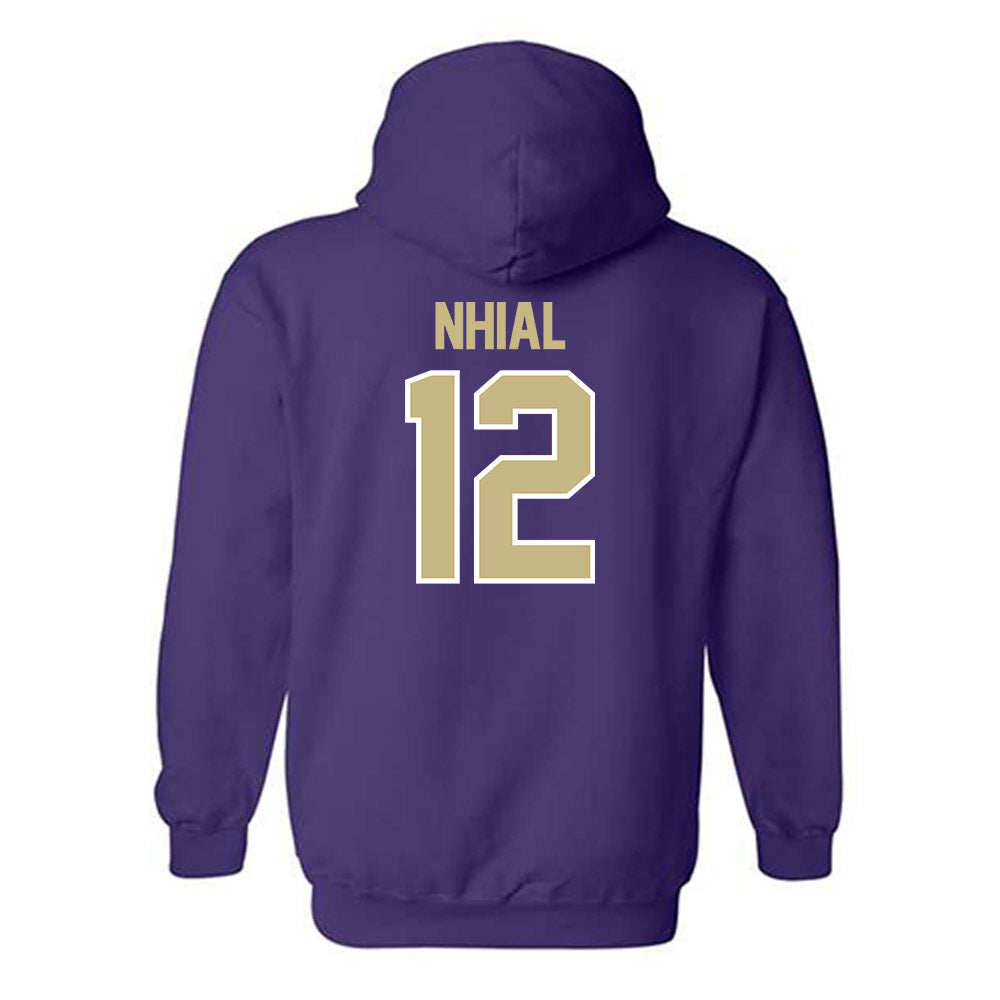 Albion - NCAA Women's Basketball : Anyieth Nhial - Classic Shersey Hooded Sweatshirt-1