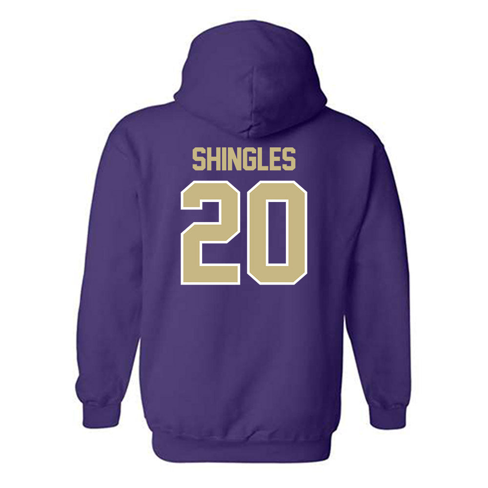 Albion - NCAA Softball : Sophia Shingles - Classic Shersey Hooded Sweatshirt-1
