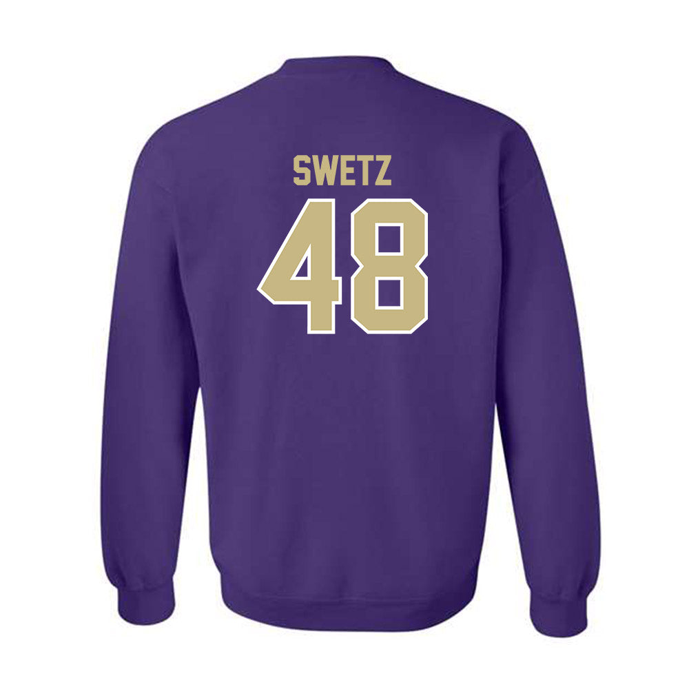 Albion - NCAA Football : Landen Swetz - Classic Shersey Crewneck Sweatshirt-1