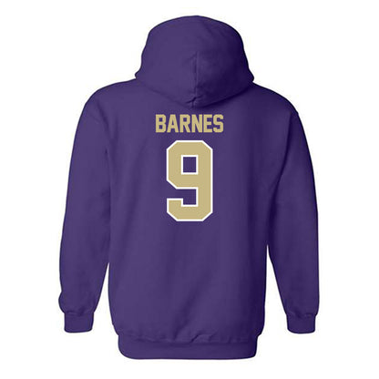 Albion - NCAA Football : LeAndre Barnes - Classic Shersey Hooded Sweatshirt-1