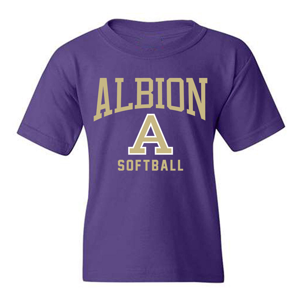 Albion - NCAA Softball : Ryley Frank - Classic Shersey Youth T-Shirt-0