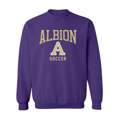 Albion - NCAA Men's Soccer : Connor Scripps Ewing - Classic Shersey Crewneck Sweatshirt-0
