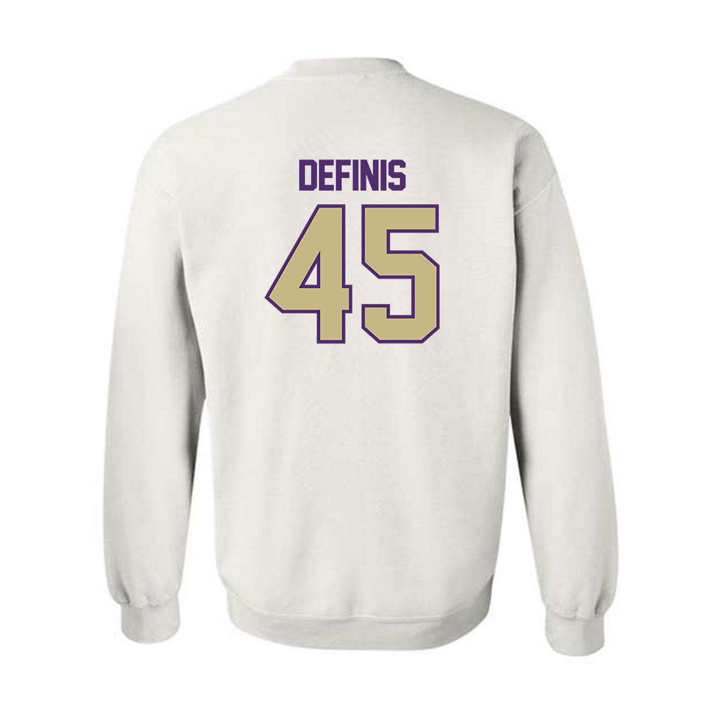 Albion - NCAA Baseball : Alex DeFinis - Classic Shersey Crewneck Sweatshirt-1
