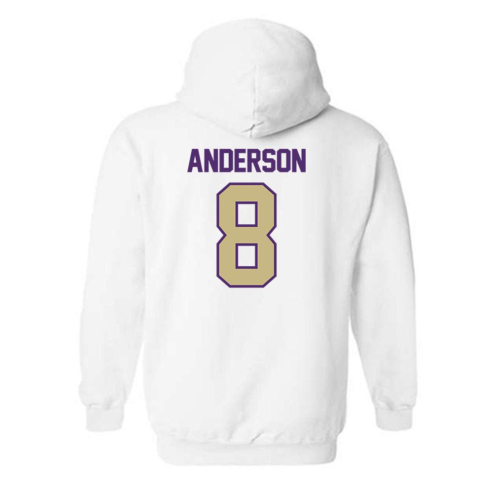 Albion - NCAA Men's Soccer : Ryan Anderson - Classic Shersey Hooded Sweatshirt-1