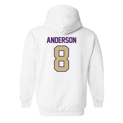 Albion - NCAA Men's Soccer : Ryan Anderson - Classic Shersey Hooded Sweatshirt-1