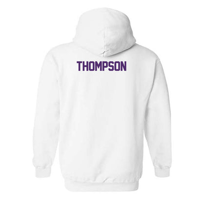 Albion - NCAA Men's Swimming & Diving : Cameron Thompson - Classic Shersey Hooded Sweatshirt-1