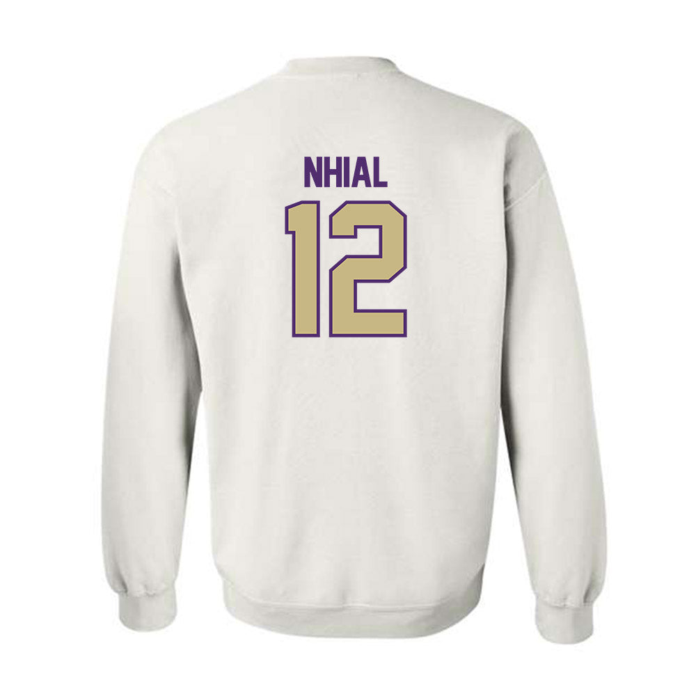 Albion - NCAA Women's Basketball : Anyieth Nhial - Classic Shersey Crewneck Sweatshirt-1