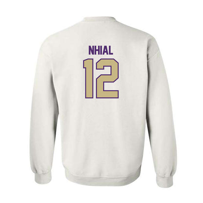 Albion - NCAA Women's Basketball : Anyieth Nhial - Classic Shersey Crewneck Sweatshirt-1