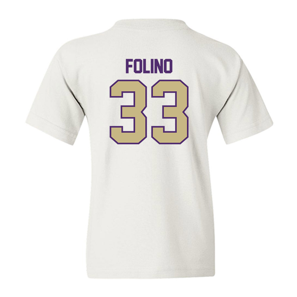 Albion - NCAA Men's Soccer : Simone Folino - Classic Shersey Youth T-Shirt-1