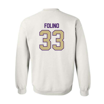 Albion - NCAA Men's Soccer : Simone Folino - Classic Shersey Crewneck Sweatshirt-1