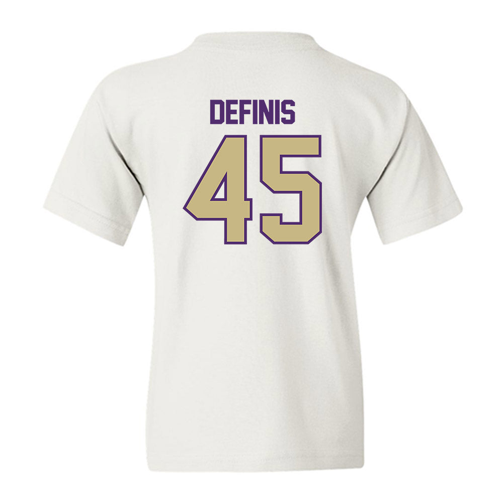 Albion - NCAA Baseball : Alex DeFinis - Classic Shersey Youth T-Shirt-1