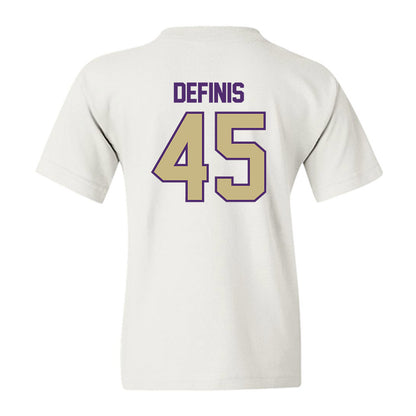 Albion - NCAA Baseball : Alex DeFinis - Classic Shersey Youth T-Shirt-1