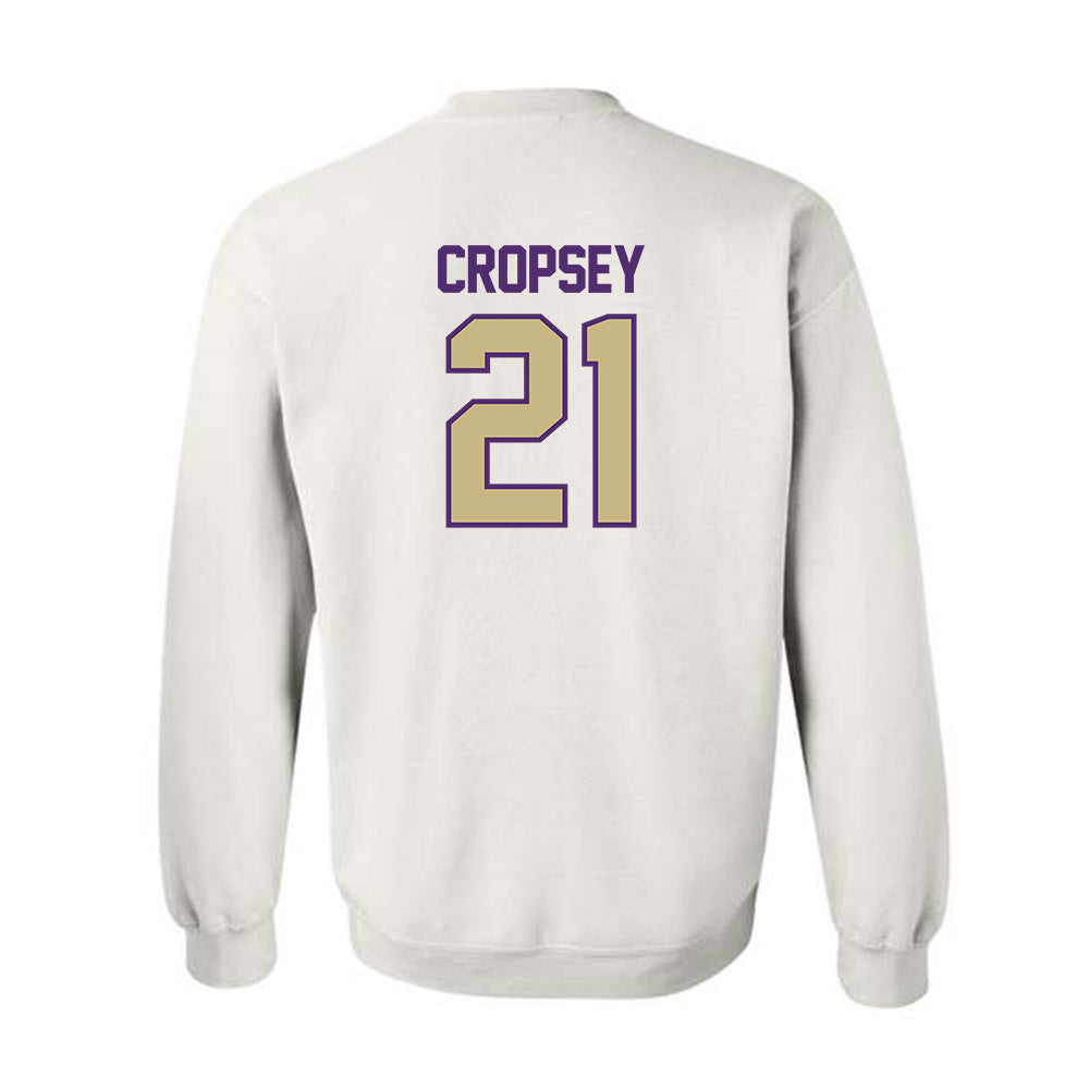 Albion - NCAA Football : Cameron Cropsey - Classic Shersey Crewneck Sweatshirt-1