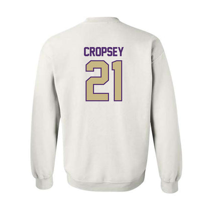 Albion - NCAA Football : Cameron Cropsey - Classic Shersey Crewneck Sweatshirt-1