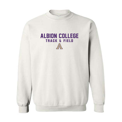 Albion - NCAA Men's Track & Field : Sam VanderWerf - Classic Shersey Crewneck Sweatshirt-0