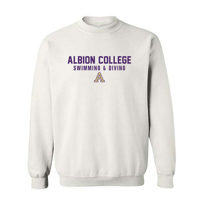 Albion - NCAA Women's Swimming & Diving : Kaitlyn Kreb - Classic Shersey Crewneck Sweatshirt-0