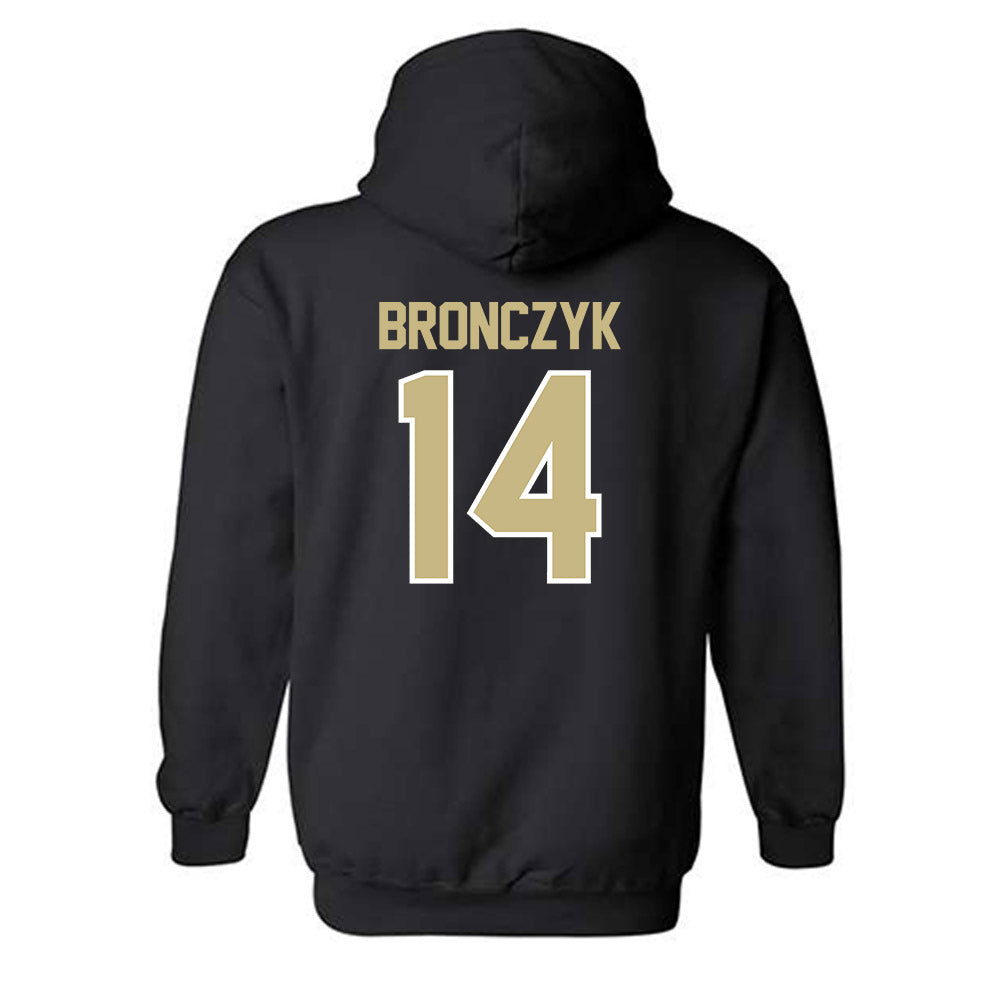 Albion - NCAA Baseball : Tyler Bronczyk - Classic Shersey Hooded Sweatshirt-1