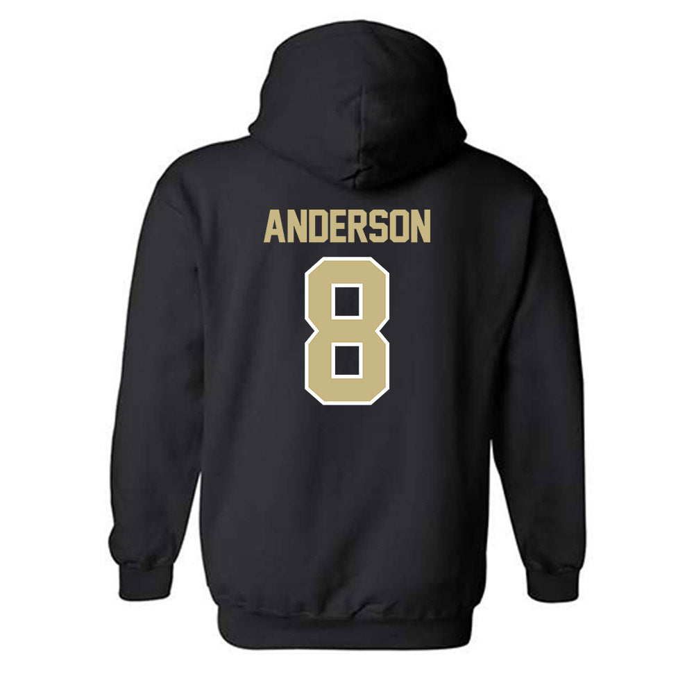 Albion - NCAA Men's Soccer : Ryan Anderson - Classic Shersey Hooded Sweatshirt-1