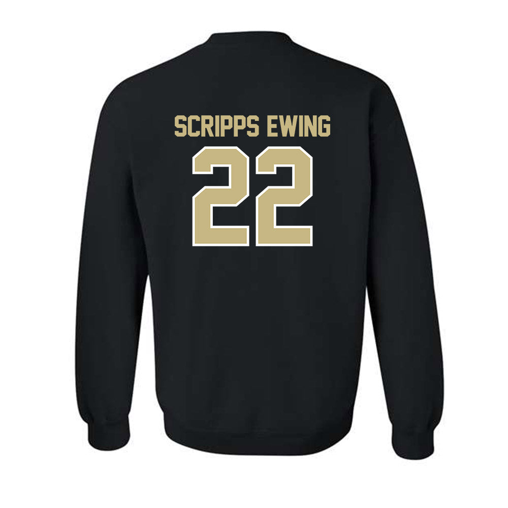 Albion - NCAA Men's Soccer : Connor Scripps Ewing - Classic Shersey Crewneck Sweatshirt-1