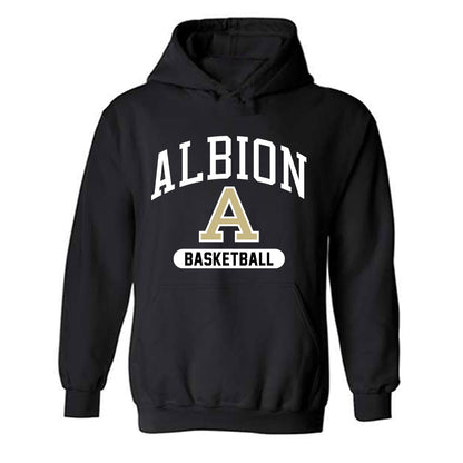 Albion - NCAA Men's Basketball : Dwayne Ray - Classic Shersey Hooded Sweatshirt-0