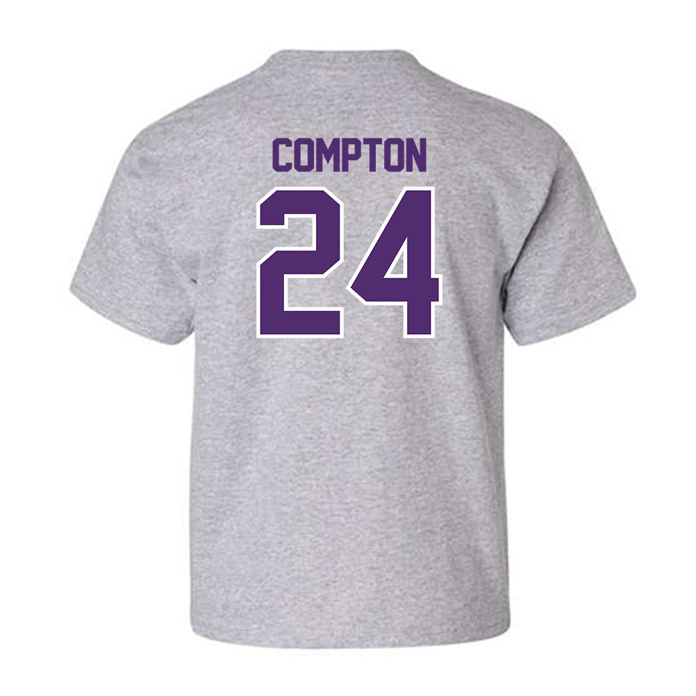 Albion - NCAA Men's Lacrosse : Matthew Compton - Classic Shersey Youth T-Shirt-1