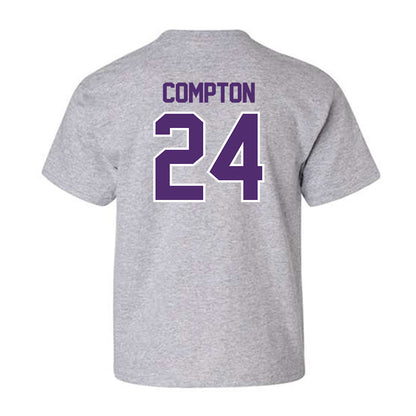 Albion - NCAA Men's Lacrosse : Matthew Compton - Classic Shersey Youth T-Shirt-1