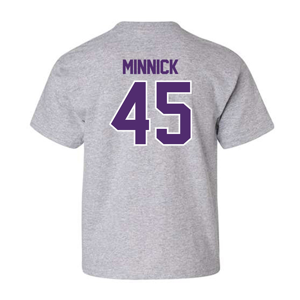 Albion - NCAA Football : Frank Minnick - Classic Shersey Youth T-Shirt-1