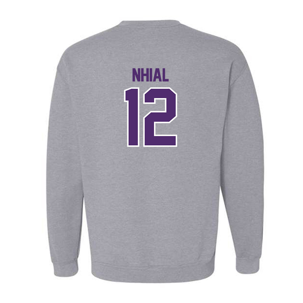 Albion - NCAA Women's Basketball : Anyieth Nhial - Classic Shersey Crewneck Sweatshirt-1