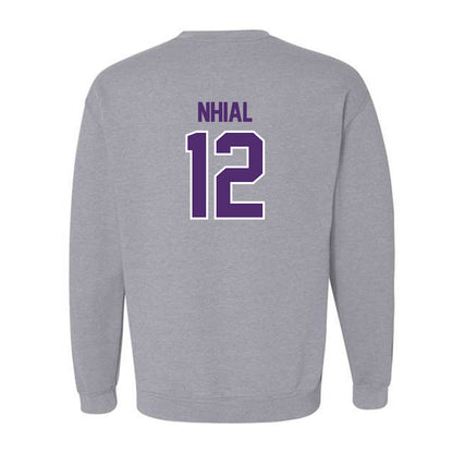 Albion - NCAA Women's Basketball : Anyieth Nhial - Classic Shersey Crewneck Sweatshirt-1