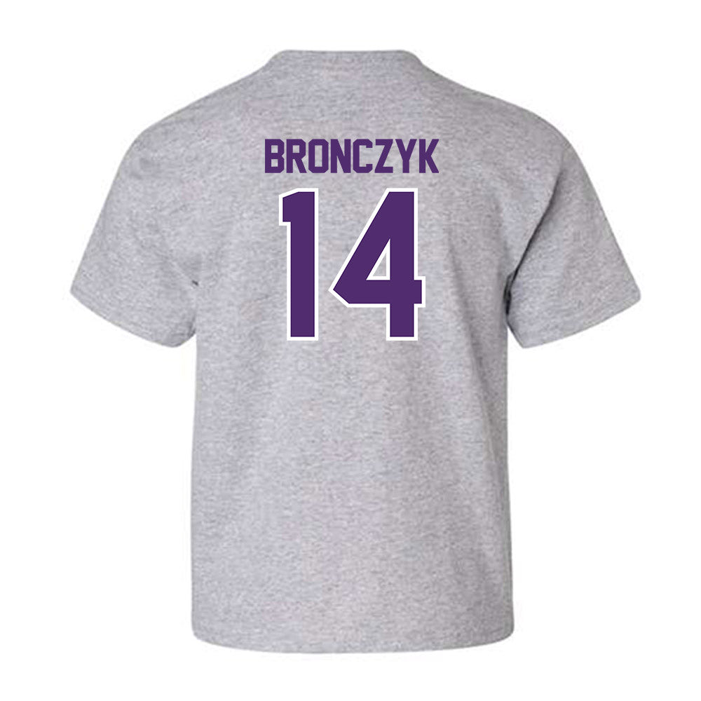 Albion - NCAA Baseball : Tyler Bronczyk - Classic Shersey Youth T-Shirt-1