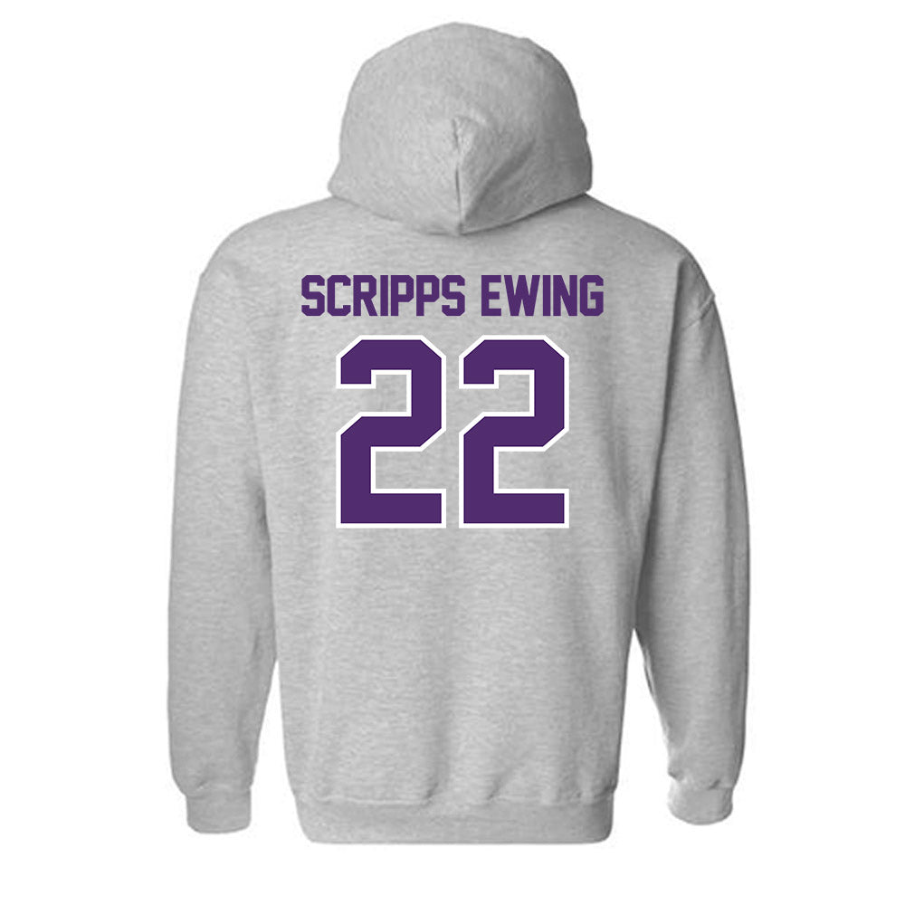 Albion - NCAA Men's Soccer : Connor Scripps Ewing - Classic Shersey Hooded Sweatshirt-1