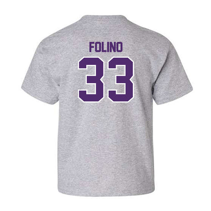 Albion - NCAA Men's Soccer : Simone Folino - Classic Shersey Youth T-Shirt-1