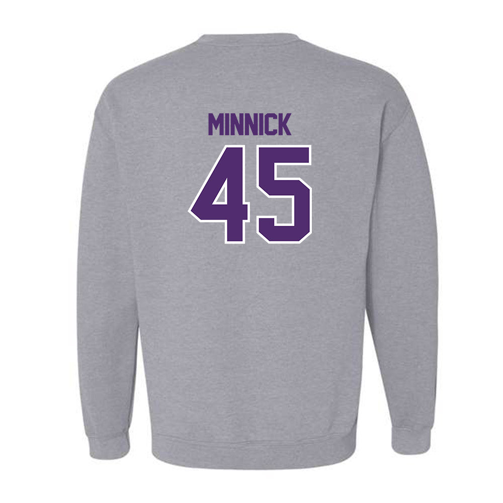 Albion - NCAA Football : Frank Minnick - Classic Shersey Crewneck Sweatshirt-1