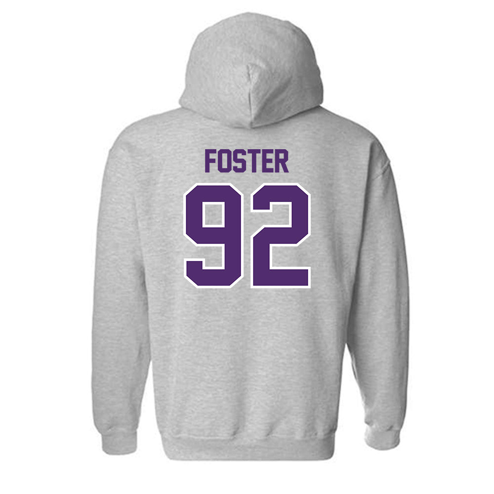 Albion - NCAA Football : Jayvon Foster - Classic Shersey Hooded Sweatshirt-1