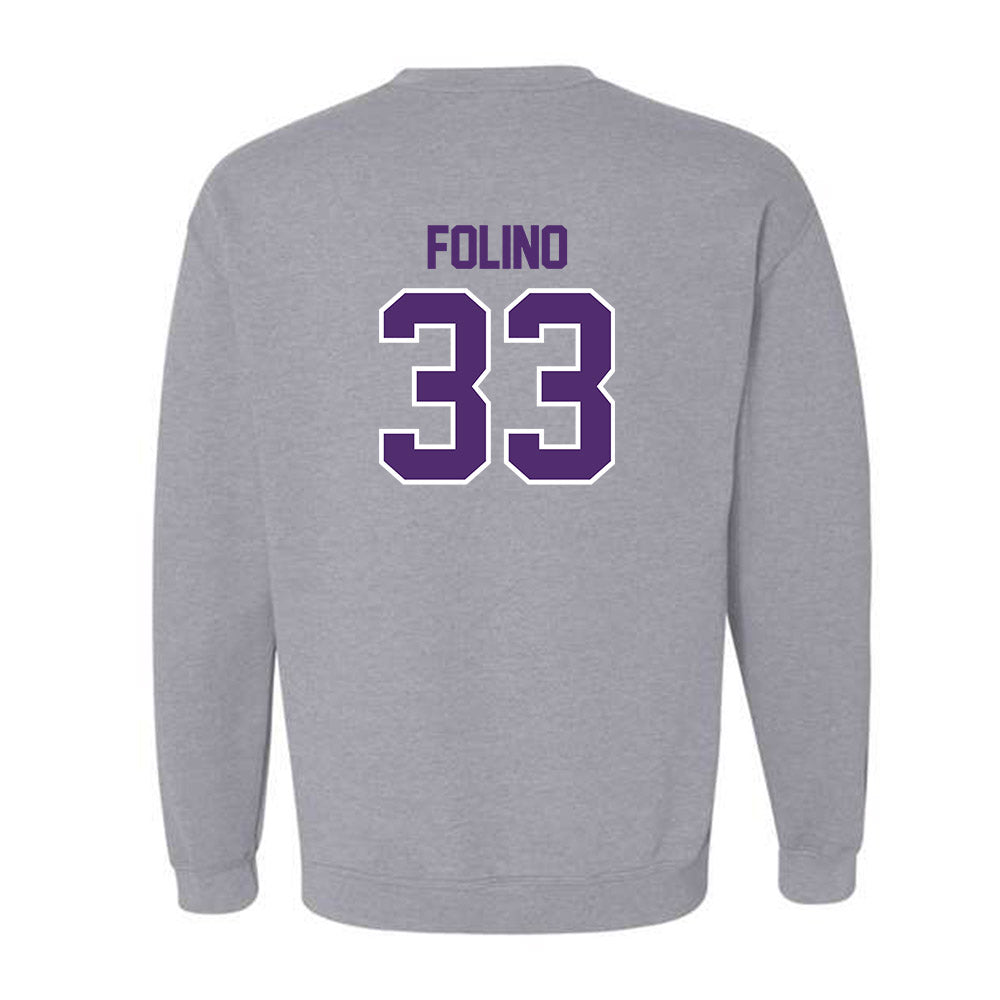 Albion - NCAA Men's Soccer : Simone Folino - Classic Shersey Crewneck Sweatshirt-1