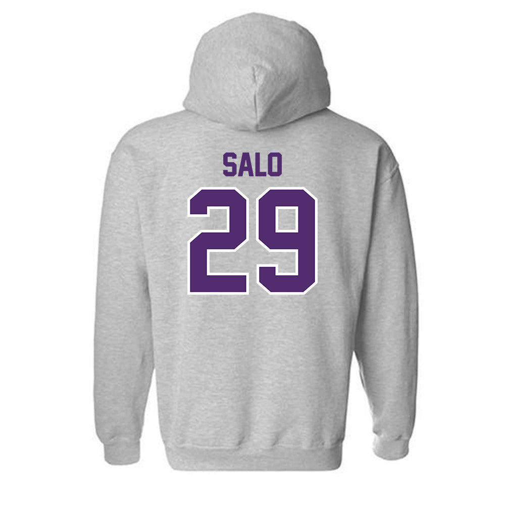 Albion - NCAA Women's Soccer : Chloe Salo - Classic Shersey Hooded Sweatshirt-1