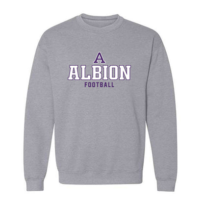 Albion - NCAA Football : Eli Ziska - Classic Shersey Crewneck Sweatshirt-0