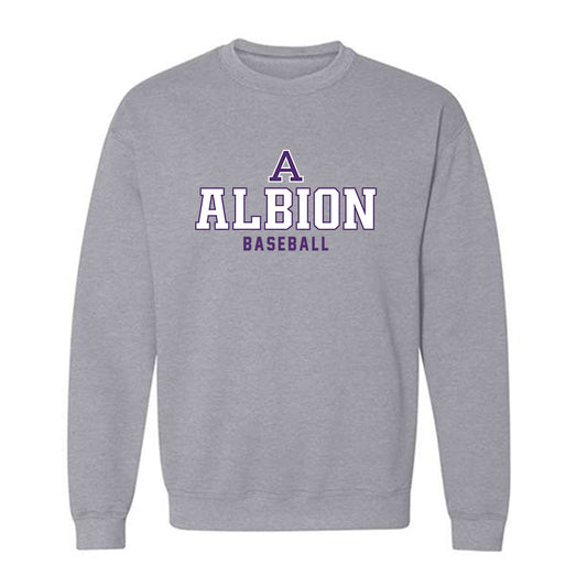 Albion - NCAA Baseball : Alex DeFinis - Classic Shersey Crewneck Sweatshirt-0