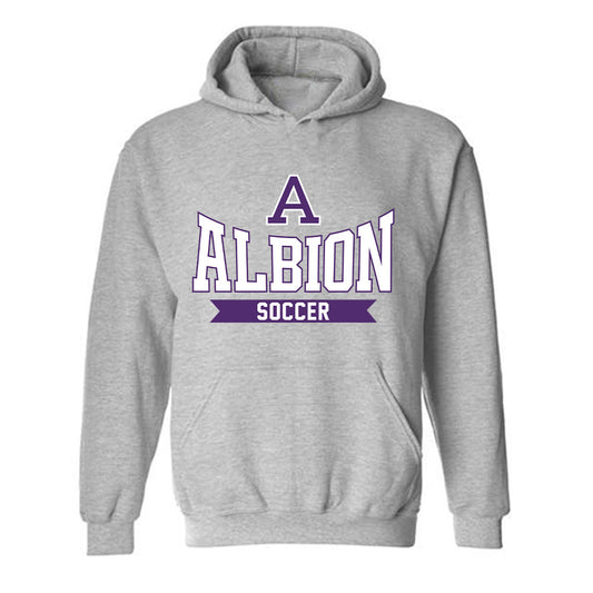 Albion - NCAA Men's Soccer : Otto Baltbardis - Classic Shersey Hooded Sweatshirt-0