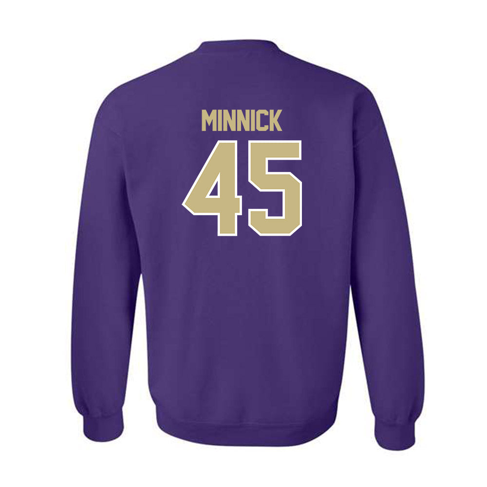 Albion - NCAA Football : Frank Minnick - Classic Shersey Crewneck Sweatshirt-1