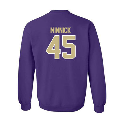 Albion - NCAA Football : Frank Minnick - Classic Shersey Crewneck Sweatshirt-1
