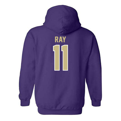 Albion - NCAA Men's Basketball : Dwayne Ray - Classic Shersey Hooded Sweatshirt-1