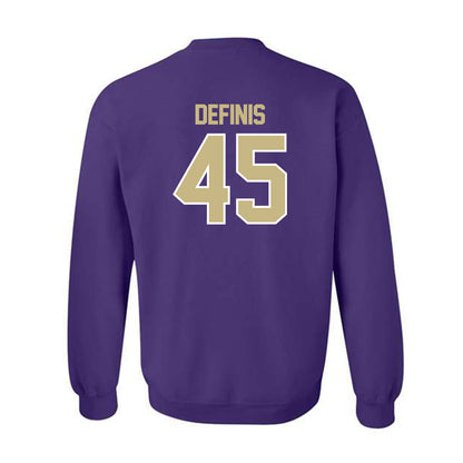 Albion - NCAA Baseball : Alex DeFinis - Classic Shersey Crewneck Sweatshirt-1