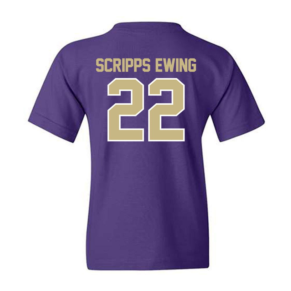Albion - NCAA Men's Soccer : Connor Scripps Ewing - Classic Shersey Youth T-Shirt-1