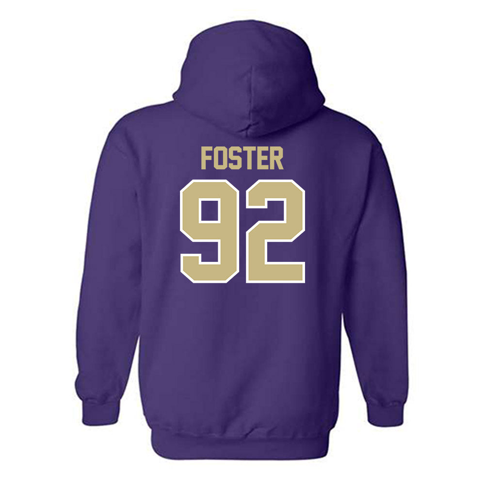 Albion - NCAA Football : Jayvon Foster - Classic Shersey Hooded Sweatshirt-1